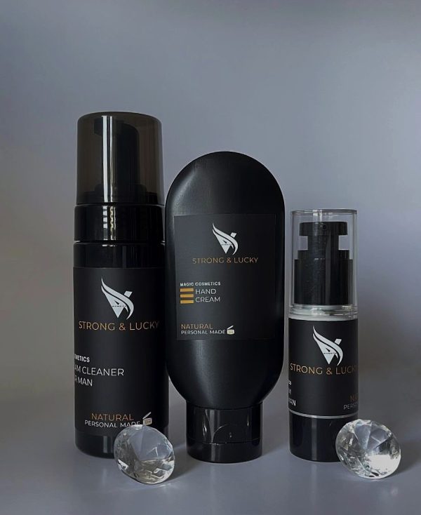 STRONG & LUCKY Мужской набор косметики